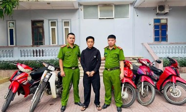 Đối tượng gây ra liên tiếp 14 vụ trộm cắp tài sản sa lưới