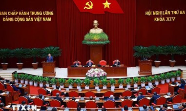 Ngày làm việc thứ ba Hội nghị lần thứ ba Ban Chấp hành Trung ương Đảng khóa XIV