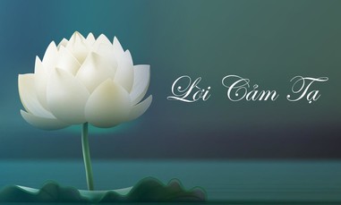 CẢM TẠ