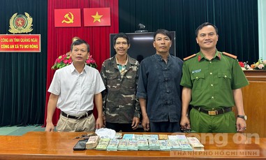 Người đàn ông mang theo hơn 600 triệu đồng đi lạc 550 km được công an giải cứu