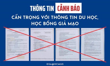 Trường đại học cảnh báo những thông tin giả mạo nhằm lừa đảo mùa tuyển sinh