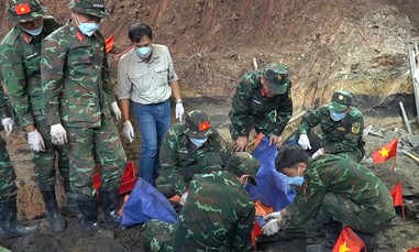 TPHCM: Đã quy tập được 351 hài cốt liệt sĩ tại Công viên Lê Thị Riêng