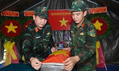 TPHCM: Sau hai ngày triển khai, đã tìm thấy 3 bộ hài cốt liệt sĩ tại xã Thường Tân