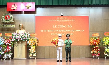 Bổ nhiệm Phó Giám đốc Công an TP.Đà Nẵng giữ chức Cục trưởng Cục An ninh chính trị nội bộ