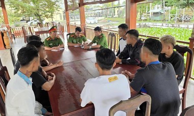 Xử lý nghiêm nhóm thanh thiếu niên “sản xuất phim xã hội đen” đăng Facebook để câu like