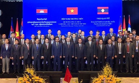 Thông qua Tuyên bố chung Hội nghị Bộ trưởng Công an, Nội vụ 3 nước Campuchia - Lào - Việt Nam