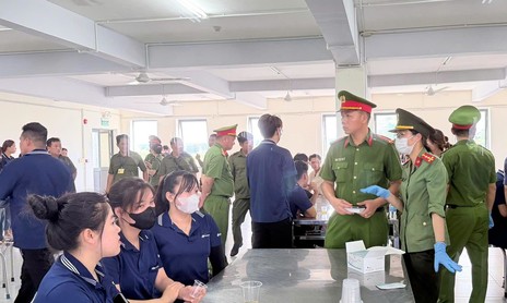 Công an TPHCM test ma túy cho công nhân: Xây dựng môi trường làm việc lành mạnh, văn minh, an toàn