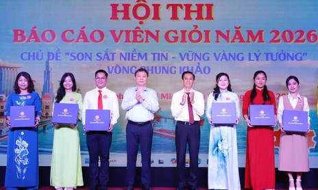 Hội thi Báo cáo viên giỏi TPHCM: 12 thí sinh xuất sắc vào vòng Chung kết xếp hạng