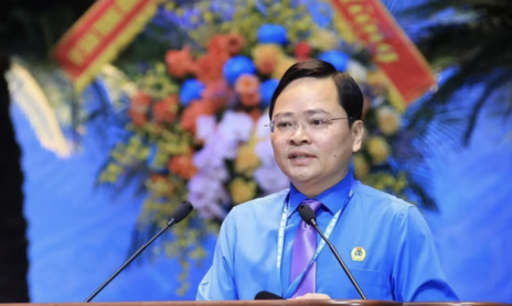 Đồng chí Nguyễn Anh Tuấn tái đắc cử Chủ tịch Tổng Liên đoàn Lao động Việt Nam