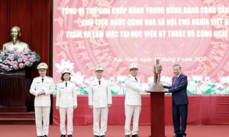 Xác định rõ tầm nhìn, vị thế và sứ mệnh của Học viện Kỹ thuật và Công nghệ an ninh trong kỷ nguyên mới
