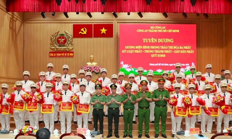 Viết tiếp trang sử vàng truyền thống lực lượng Công an Nhân dân