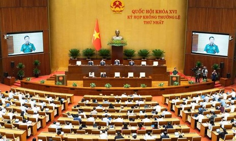 Quốc hội thông qua Luật sửa đổi, bổ sung một số điều của 9 Luật về quân sự, quốc phòng