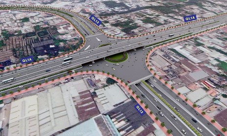 TPHCM: Mở rộng Quốc lộ 13 lên 10 - 14 làn xe, trong đó đường trên cao 4 làn xe, hoàn thành cuối năm 2028