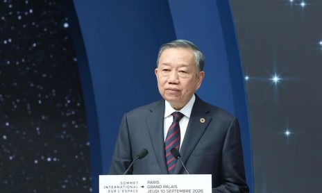 Phát biểu của Tổng Bí thư, Chủ tịch nước Tô Lâm tại Hội nghị Thượng đỉnh Không gian vũ trụ