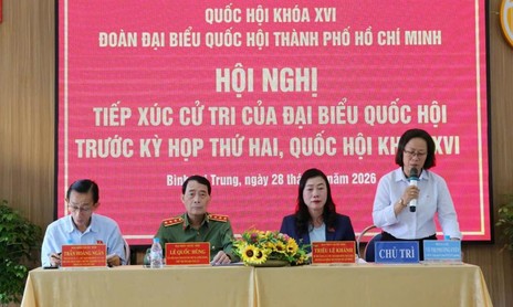 Cử tri đánh giá cao nỗ lực của Công an TPHCM trong đấu tranh ma túy và tội phạm đường phố