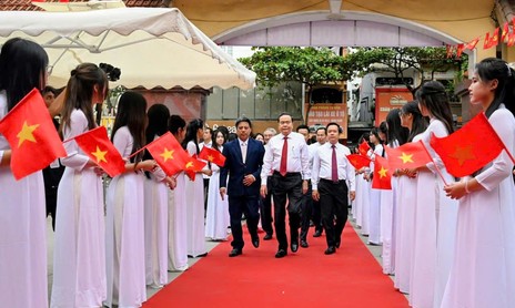 Lãnh đạo Đảng, Nhà nước dự Lễ khai giảng năm học mới 2026-2027