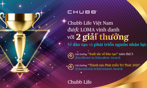 Chubb Life Việt Nam vừa được LOMA vinh danh