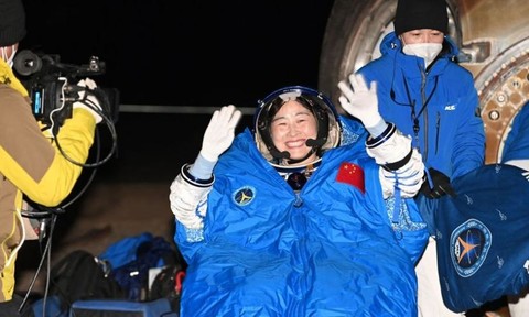 Nhóm phi hành gia Trung Quốc xây dựng trạm vũ trụ Thiên Cung đã trở về Trái đất