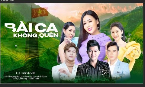 Tuyển tập nhạc hay, ý nghĩa của ca sỹ Lưu Ánh Loan phát hành dịp 30/4