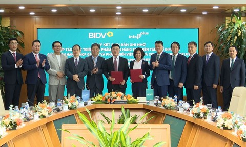 BIDV và InfoPlus ký kết hợp tác phát triển sản phẩm ngân hàng trên nền tảng số