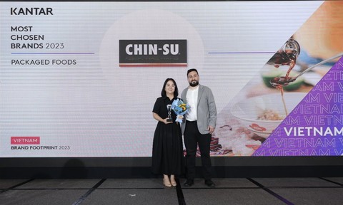 Chin-su thăng hạng thương hiệu thực phẩm được người Việt lựa chọn