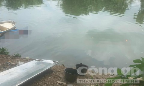Điều tra vụ phát hiện một thanh niên chết dưới hồ câu cá giải trí