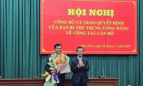 Ông Nguyễn Đức Tuy giữ chức Phó Bí thư Tỉnh ủy Kon Tum