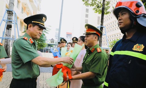 Công an TPHCM nêu cao quyết tâm không để bị động, bất ngờ trong mọi tình huống