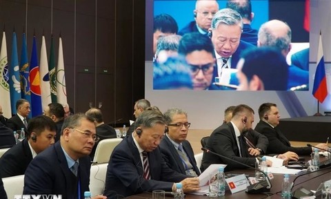 Bộ trưởng Tô Lâm dự Hội nghị quốc tế lần thứ 12 Lãnh đạo cấp cao phụ trách an ninh