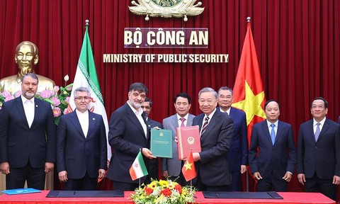 Việt Nam – Iran thúc đẩy hợp tác trong lĩnh vực thực thi pháp luật