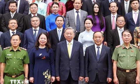 Chủ tịch nước Tô Lâm gặp gỡ lãnh đạo, cán bộ, người lao động Văn phòng Chủ tịch nước