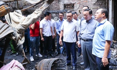Phó Thủ tướng: Hỗ trợ tối đa người bị nạn trong vụ cháy nhà trọ ở Hà Nội
