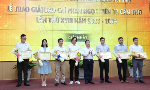 Báo Công an TPHCM đoạt giải ba giải báo chí Phan Ngọc Hiển