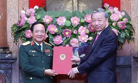 Bổ nhiệm Thượng tướng Trịnh Văn Quyết giữ chức Chủ nhiệm Tổng cục Chính trị