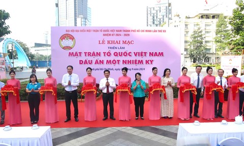 Khai mạc triển lãm ảnh “Mặt trận Tổ quốc Việt Nam - Dấu ấn một nhiệm kỳ”