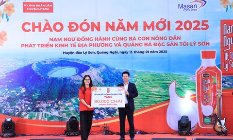 Nam Ngư cùng bà con đảo Lý Sơn đón Tết nối dài niềm vui vụ mùa bội thu