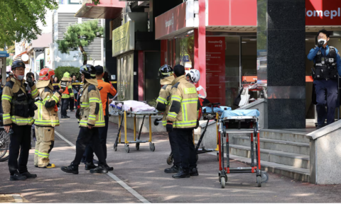Tấn công bằng dao tại siêu thị ở Hàn Quốc khiến 8 người bị thương
