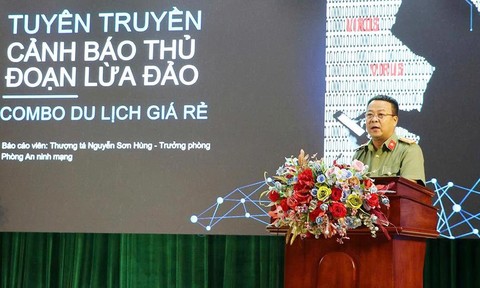 Triệt phá đường dây lừa đảo "núp bóng" fanpage resort 5 sao