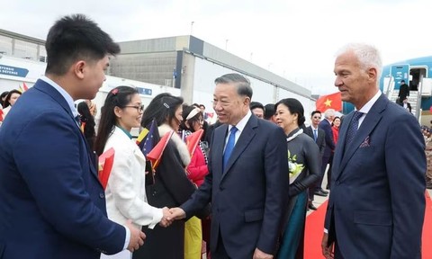 Tổng Bí thư, Chủ tịch nước Tô Lâm bắt đầu thăm chính thức Liên minh châu Âu và Vương quốc Bỉ