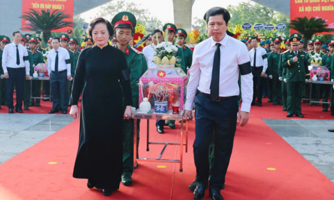 Sâu nặng nghĩa tình tri ân những người đã hóa thân thành Tổ quốc