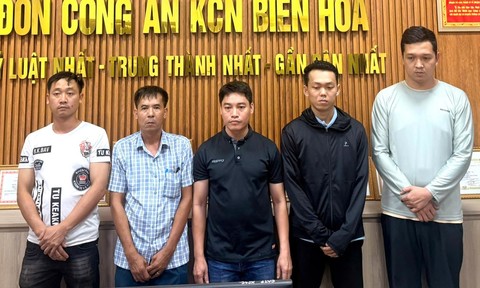 Bắt 5 đối tượng trộm tài sản của doanh nghiệp