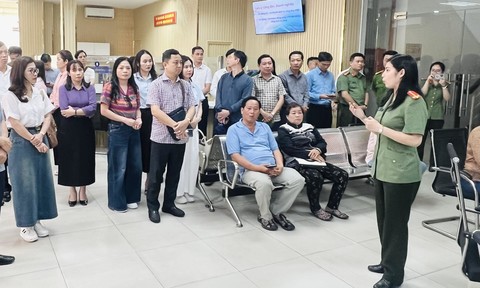 Tham quan các mô hình chuyển đổi số tiêu biểu của Công an TPHCM