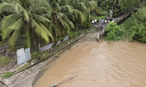 TPHCM có 43 vị trí sạt lở bờ sông, kênh, rạch nguy hiểm, tại 18 phường, xã