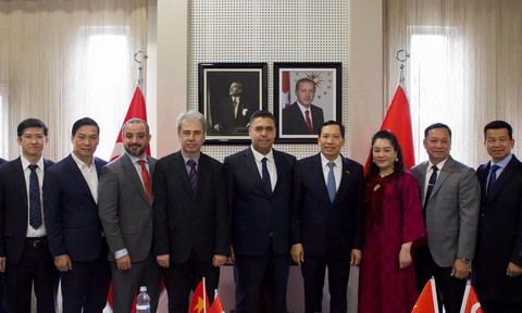 Thứ trưởng Lê Văn Tuyến làm việc với các đối tác Italia, Thổ Nhĩ Kỳ