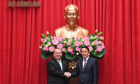Bộ trưởng Lương Tam Quang tiếp Đại biện lâm thời Phái đoàn ngoại giao Hoa Kỳ tại Việt Nam
