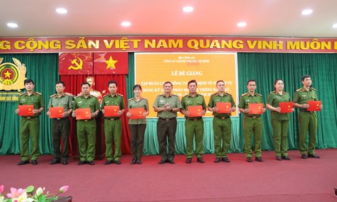 Công an TPHCM: Tập huấn nghiệp vụ đăng ký xe và sử dụng phần mềm đăng ký, quản lý cho CBCS