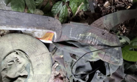 Phát hiện bộ xương người và đồ vật cá nhân trong Vườn quốc gia Tà Đùng