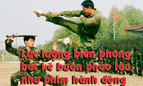 Video lực lượng biên phòng bắt đối tượng buôn pháo lậu gay cấn như phim hành động