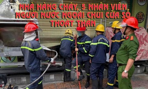 Cháy nhà hàng ở Nha Trang, 5 nhân viên người nước ngoài chui cửa sổ thoát thân