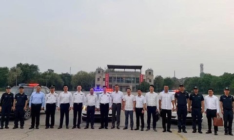 Đoàn đại biểu Công an Hà Nội thăm, làm việc tại Học viện Cảnh sát Bắc Kinh